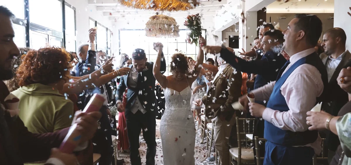 Rocío y Hrvoje, portada de su película de boda